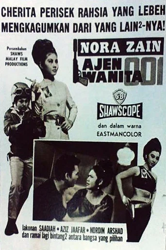 Movie poster for Nora Zain Ajen Wanita 001 (1967)