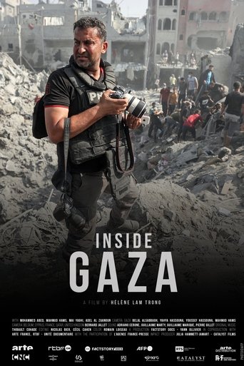 Movie poster for Inside Gaza (2025)