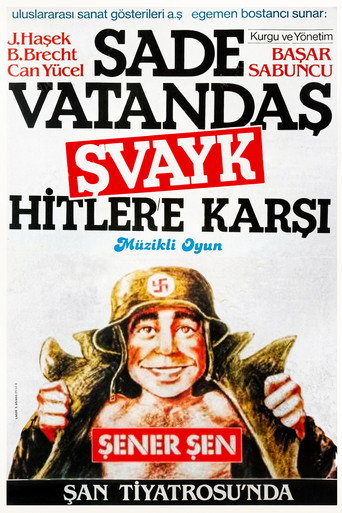 Movie poster for Sade Vatandaş Şvayk Hitler'e Karşı (1984)