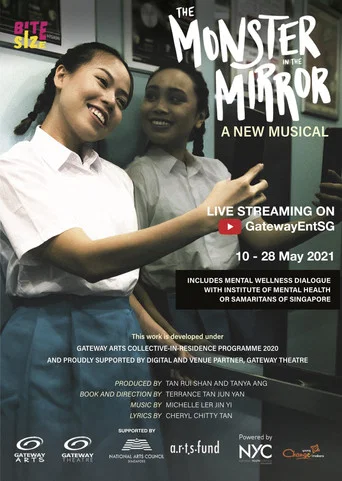 Movie poster for The Monster in the Mirror (2021)