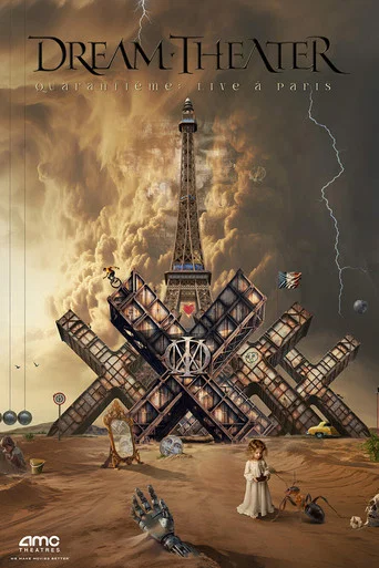 Movie poster for Dream Theater - Quarantième: Live à Paris (2025)