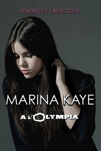 Movie poster for Marina Kaye à l'Olympia de Paris (2016)