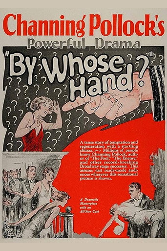 Movie poster for By Whose Hand? (1927)
