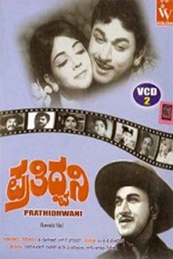 Movie poster for Prathidhwani (1971)