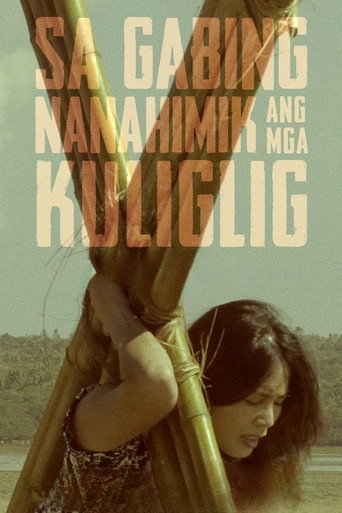 Movie poster for Sa Gabing Nanahimik Ang Mga Kuliglig (2017)