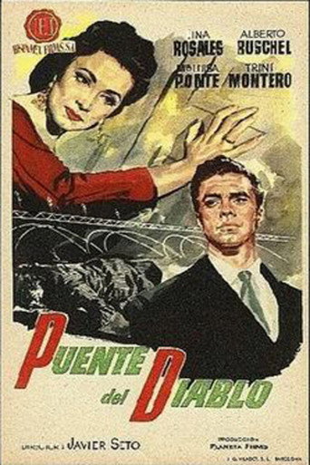 Movie poster for El puente del diablo (1956)