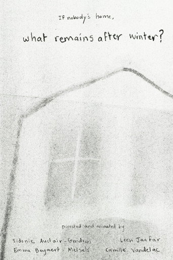 Movie poster for If nobody's home, what remains after winter? (2025)
