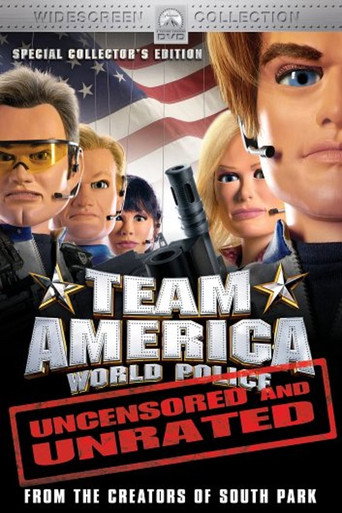 Movie poster for Team America: Building the World (2005)