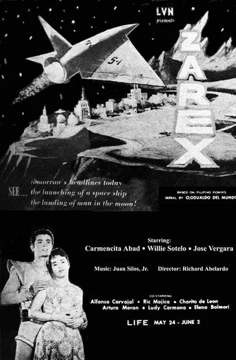 Movie poster for Zarex (1958)