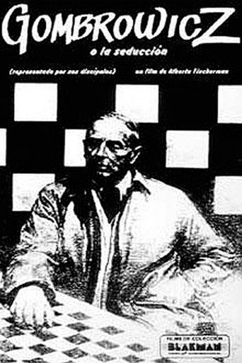 Movie poster for Gombrowicz or seduction (Represented by his disciples) (1986)