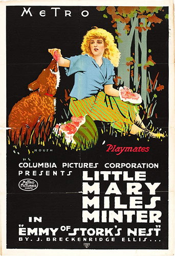 Movie poster for Emmy of Stork's Nest (1915)