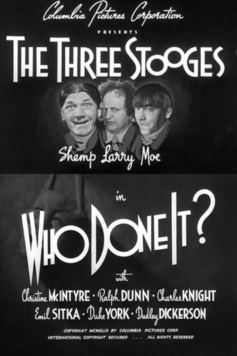 Who Done It? poster