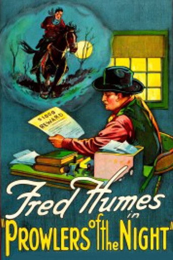 Movie poster for Prowlers of the Night (1926)
