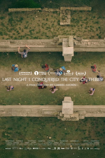 Last Night I Conquered the City of Thebes poster