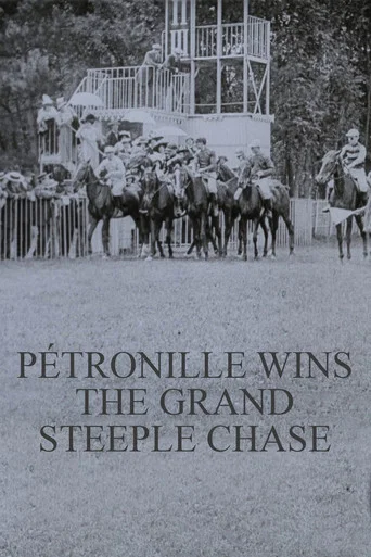 Movie poster for Pétronille Wins the Grand Steeple Chase (1913)