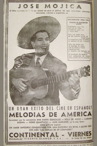 Melodías de América poster