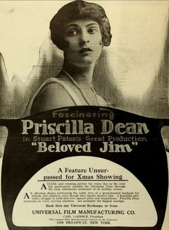 Movie poster for Beloved Jim (1917)