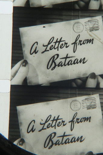 A Letter From Bataan poster