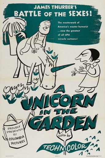 Movie poster for The Unicorn in the Garden (1953)