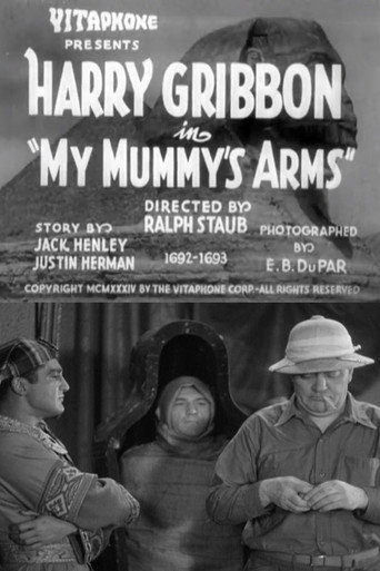 Movie poster for My Mummy's Arms (1934)