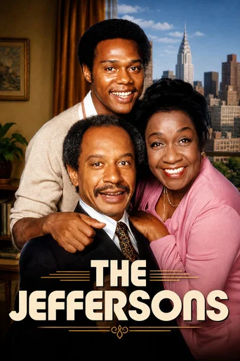 Series poster for The Jeffersons (1975)