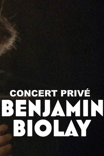 Benjamin Biolay - Concert privé poster