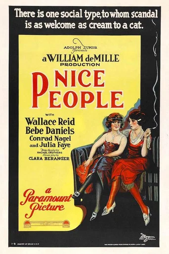 Movie poster for Nice People (1922)