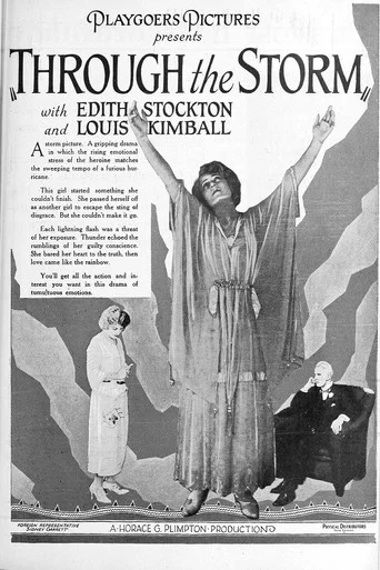 Movie poster for Through the Storm (1922)