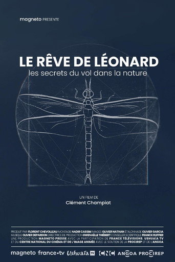 Movie poster for Le rêve de Léonard : Les secrets du vol dans la nature (2024)