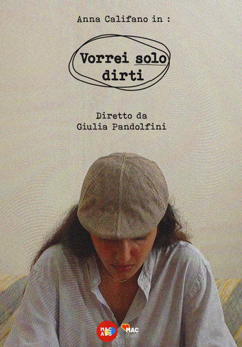 Movie poster for Vorrei solo dirti (2024)