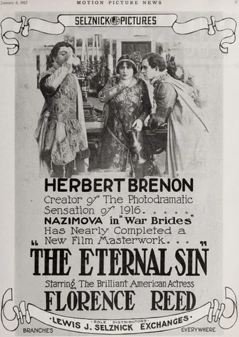 Movie poster for The Eternal Sin (1917)