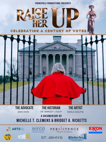 Movie poster for Raise Her Up: Celebrating a Century of Votes (2025)