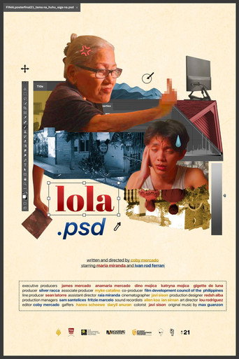 Movie poster for lola.psd (2024)