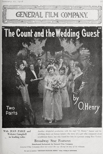 Movie poster for The Count and the Wedding Guest (1918)