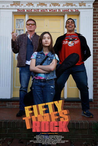 Movie poster for Fifty Times Rock (2023)