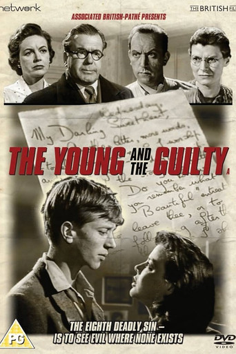 Movie poster for The Young and the Guilty (1958)