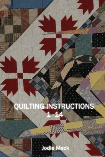 Movie poster for Quilting Instructions: Front/Back (2020)