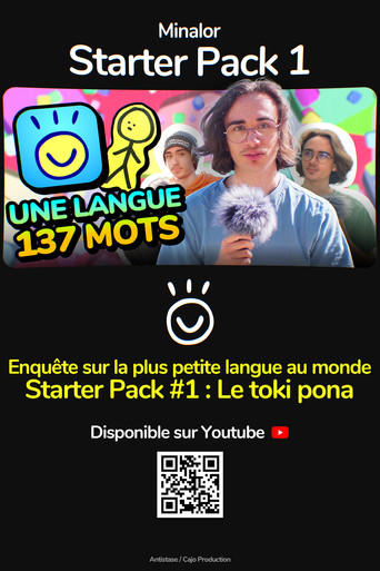 Movie poster for Enquête sur la plus petite langue au monde - Starter Pack #1 : Le toki pona