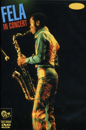 Movie poster for Fela In Concert (2001)