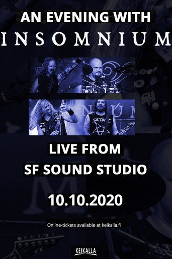 Movie poster for Insomnium - Live from SF Sound Studio (2020)