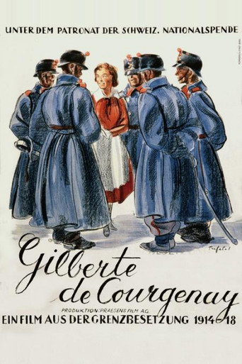 Movie poster for Gilberte de Courgenay (1941)
