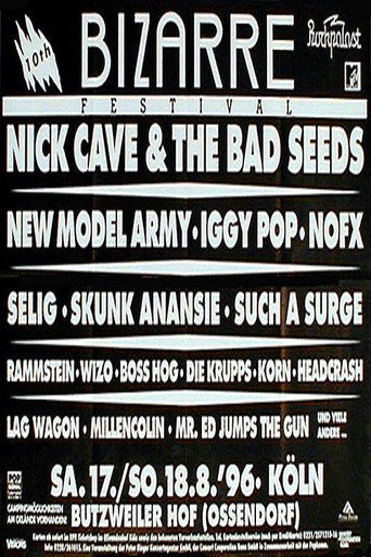Movie poster for Prong: Live at Bizarre Festival (1996)