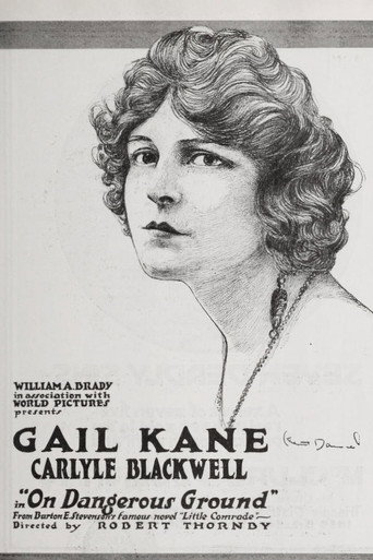 Movie poster for On Dangerous Ground (1917)