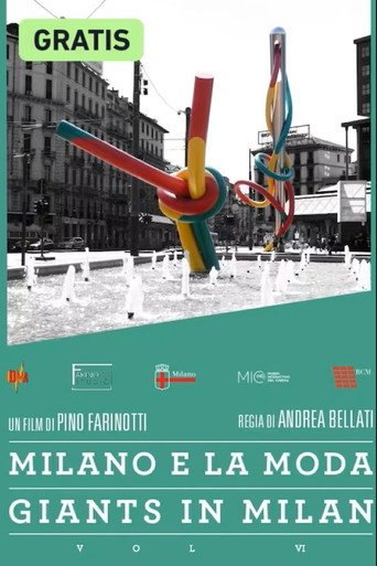 Movie poster for La moda - Giants in Milan - Vol. VI (2015)