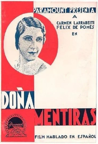 Movie poster for Mrs. Lies (1930)