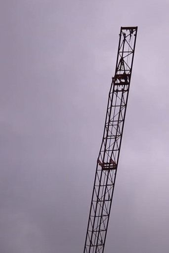 Movie poster for the building being built (2021)