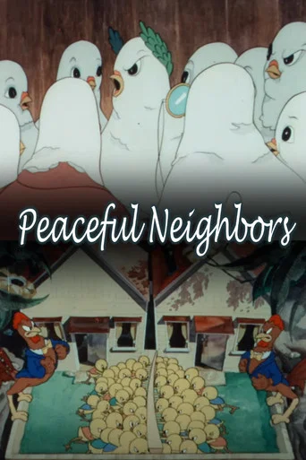 Movie poster for Peaceful Neighbors (1939)