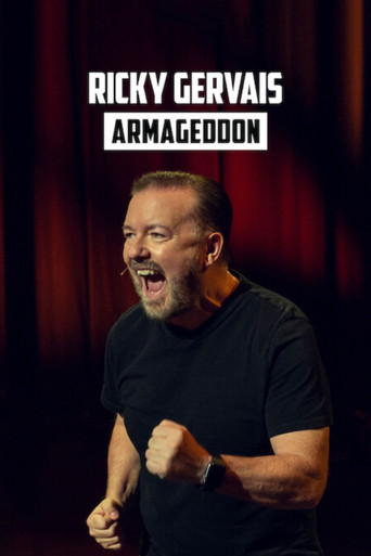 Movie poster for Ricky Gervais: Armageddon (2023)