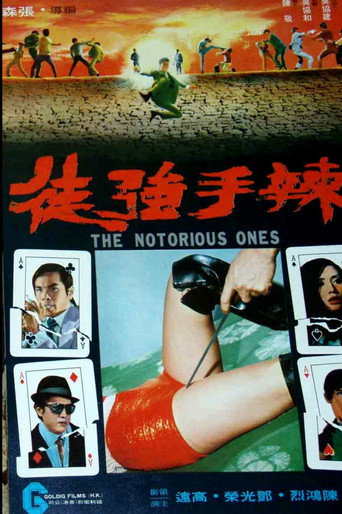 Movie poster for The Notorious Ones (1972)