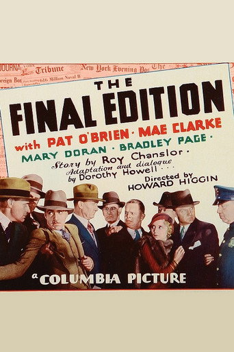 Movie poster for The Final Edition (1932)